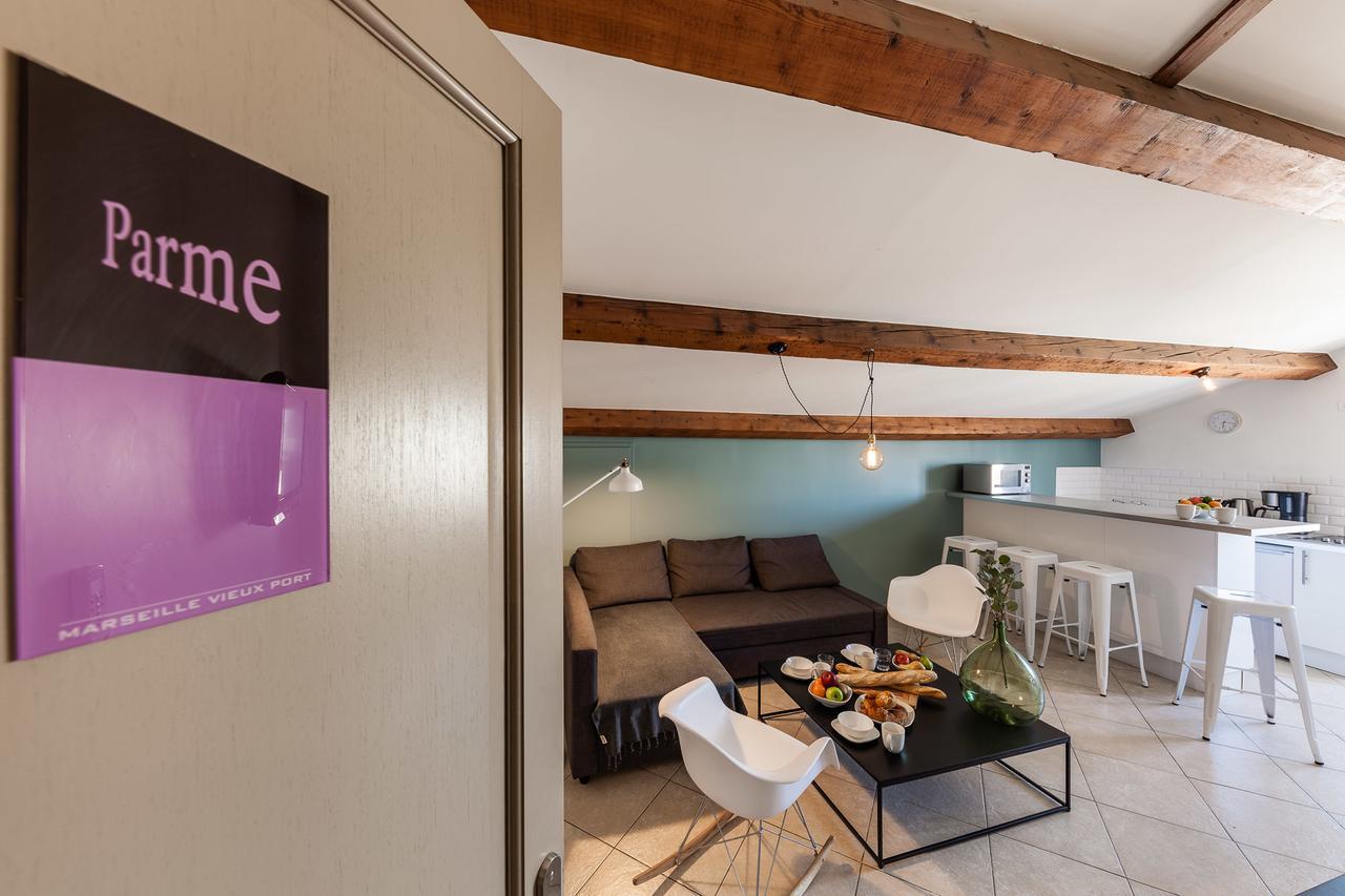 Les Cocons - 8 Appartements A 100M Du Vieux Port Marseille Eksteriør bilde